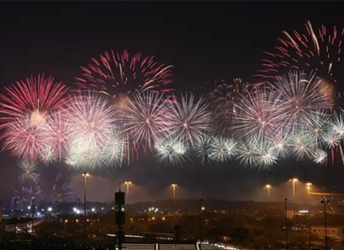 神池县焰火晚会